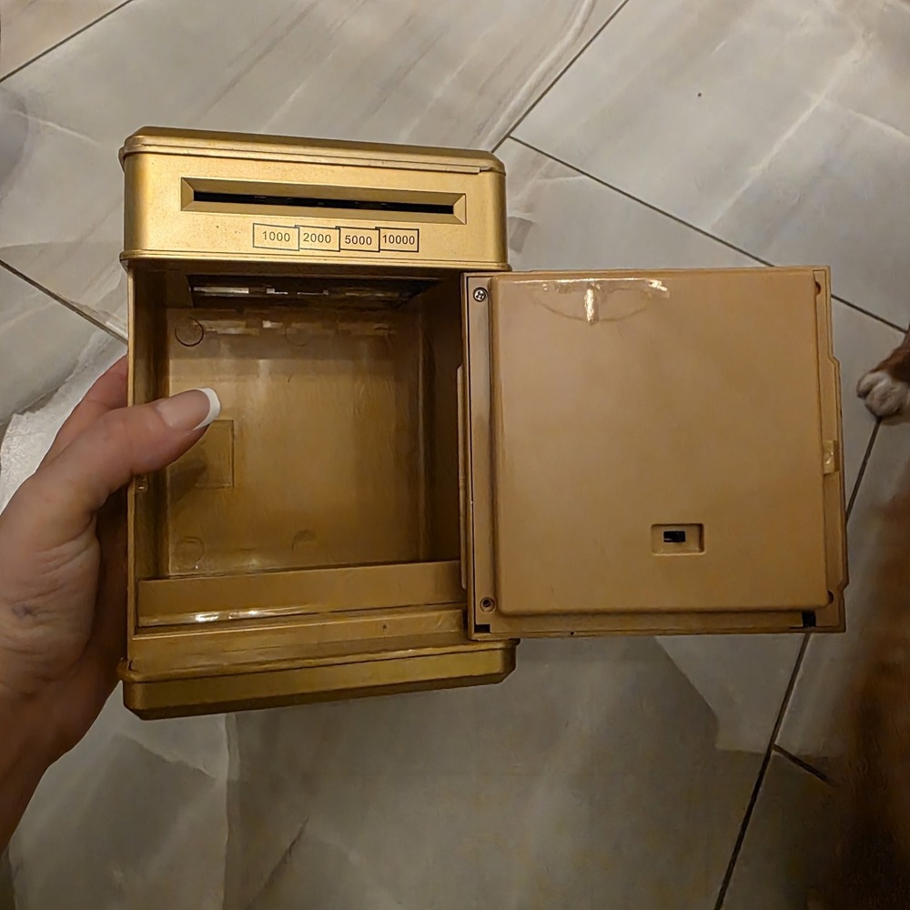 Electronic Piggy Bank ATM Password Money Box Cash Coin Saving AutoDeposit Gift📦 - Picture 14 of 16